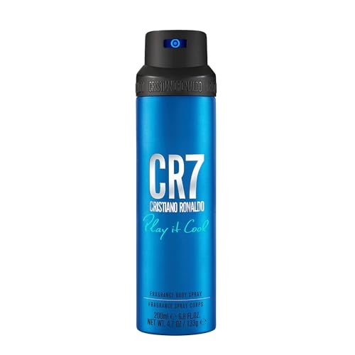 Play It Cool by Cristiano Ronaldo for Men - 3 Pc Gift Set: 3.4oz Eau de Toilette Spray, 5.1oz Shower Gel, 4.1oz Body Spray Avelisse