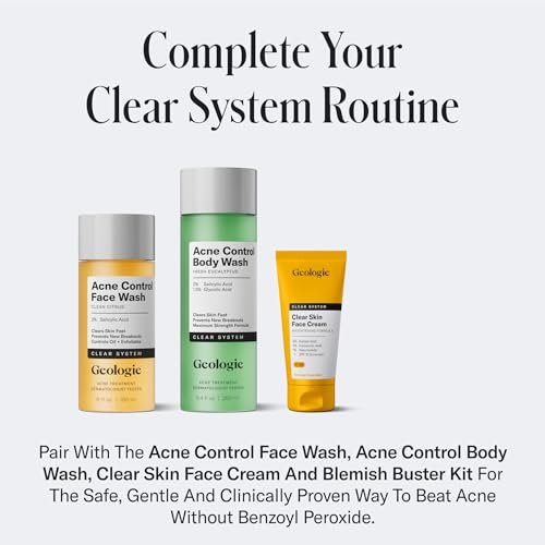 Geologie Skin Repair Moisturizer Face Cream | Clear System Retinol Resurfacing Formula | For Blemish Prone Skin with Niacinamide & Hyaluronic Acid | 60 ML - görsel 16