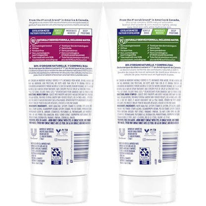 St. Ives Face Scrub Exfoliant Variety 2-Pack – Avocado & Honey + Rose Water & Aloe Vera for Balanced, Dry & Sensitive Skin Avelisse