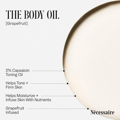 Nécessaire The Body Oil - Multi-Nutrient Treatment Oil for Radiant Skin, 5.1 fl oz Avelisse