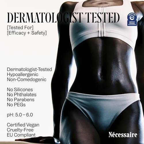 Nécessaire The Body Cream - Rich Barrier Repair with 5% Niacinamide, 5 Essential Ceramides & Hyaluronic Acid, Fragrance-Free, Non-Comedogenic, 6.8 fl oz Avelisse