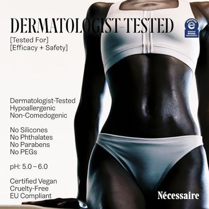 Nécessaire The Body Cream - Rich Barrier Repair with 5% Niacinamide, 5 Essential Ceramides & Hyaluronic Acid, Fragrance-Free, Non-Comedogenic, 6.8 fl oz Avelisse