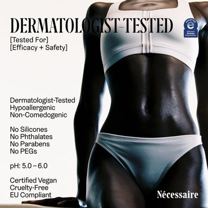 Nécessaire The Body Cream - Rich Barrier Repair with 5% Niacinamide, 5 Essential Ceramides & Hyaluronic Acid, Fragrance-Free, Non-Comedogenic, 6.8 fl oz Avelisse