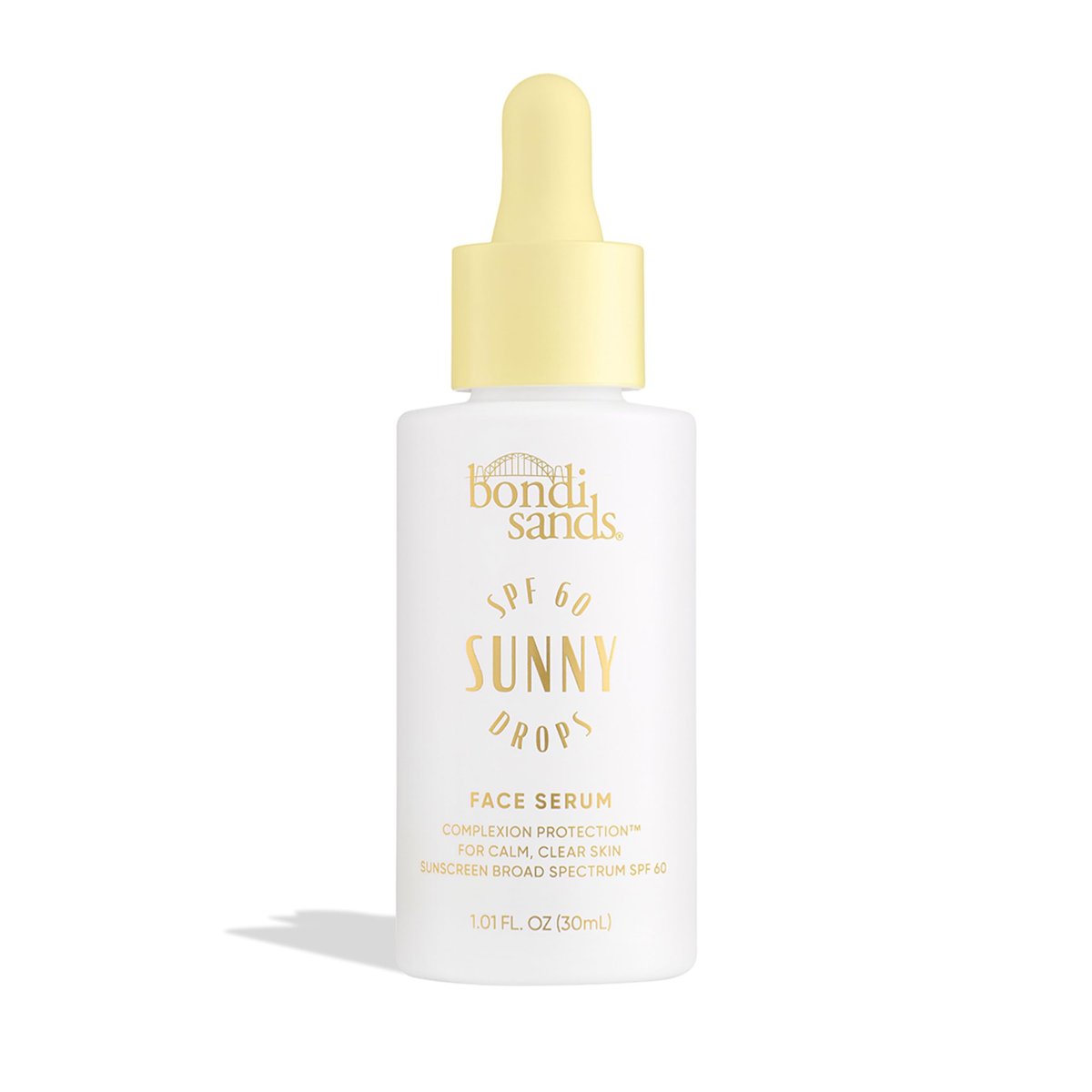 Bondi Sands Sunny Drops SPF 60 Face Serum - Hydrating & Nourishing Broad Spectrum Sunscreen, Lightweight Silky-Smooth Finish, Oil-Free, 1.01 Fl Oz Avelisse