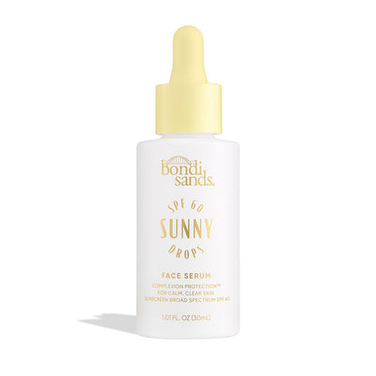 Bondi Sands Sunny Drops SPF 60 Face Serum - Hydrating & Nourishing Broad Spectrum Sunscreen, Lightweight Silky-Smooth Finish, Oil-Free, 1.01 Fl Oz Avelisse