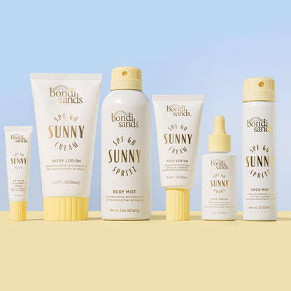 Bondi Sands Sunny Kiss SPF 60 Coconut Crush Lip Balm - Nourishing, Hydrating Broad Spectrum Sunscreen with Glossy Finish, 0.3 Oz