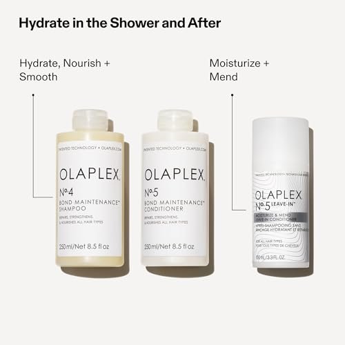 Olaplex Nº.5 Leave-In Conditioner - Moisturizes & Mends Split Ends, Reduces Breakage, Repairs Damaged Hair for All Hair Types, 3.3 Fl Oz Avelisse