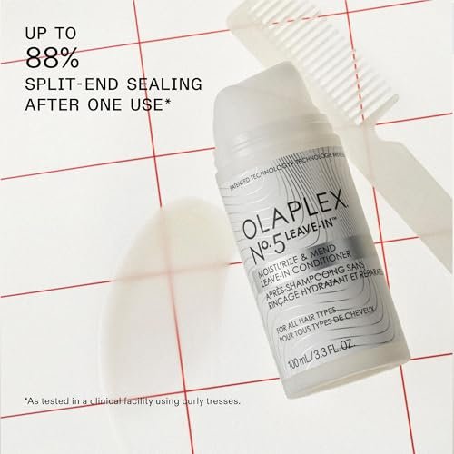 Olaplex Nº.5 Leave-In Conditioner - Moisturizes & Mends Split Ends, Reduces Breakage, Repairs Damaged Hair for All Hair Types, 3.3 Fl Oz Avelisse