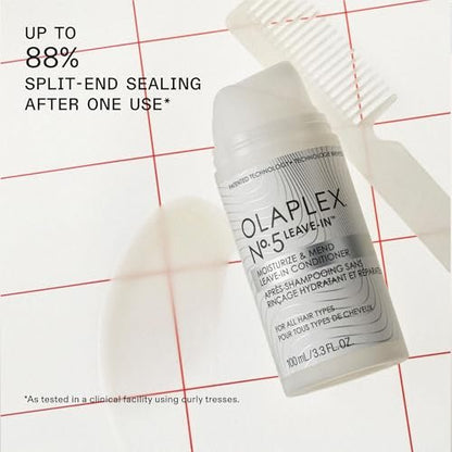 Olaplex Nº.5 Leave-In Conditioner - Moisturizes & Mends Split Ends, Reduces Breakage, Repairs Damaged Hair for All Hair Types, 3.3 Fl Oz Avelisse