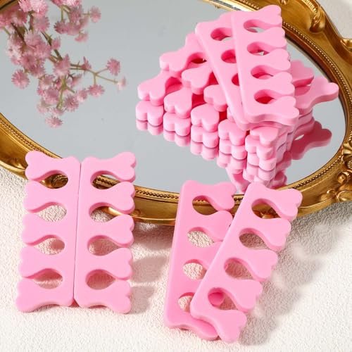 Piriuuo 12 Pack Sponge Toe Separators for Pedicure - Soft Foam Toe Spacers for Women, Flexible Toe Dividers for Nail Art & Manicure - görsel 14