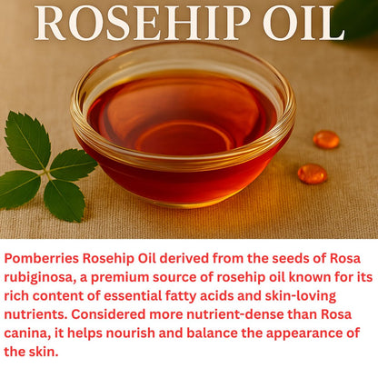 USDA Organic Rosehip Oil – 100% Pure, Cold-Pressed & Unrefined Face Oil for Skin & Hair – 16 fl oz Glass Bottle Avelisse