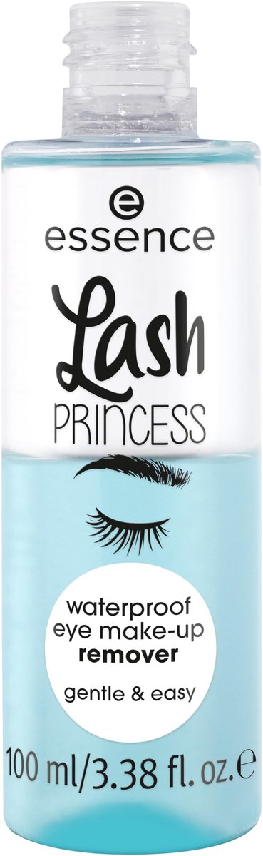 Essence Lash Princess Waterproof Eye Makeup Remover - Gentle 2-Phase Formula, Vegan & Cruelty Free, 3.3 Fl Oz - görsel 3