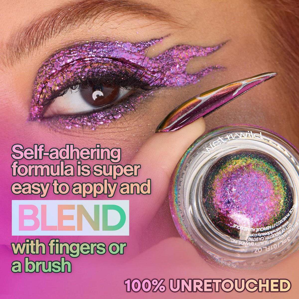 wet n wild Chameleon Chrome Eyeshadow Foil - Matrix Moves | Multi-Chromatic, Long-Lasting, Cruelty-Free Vegan Eyeshadow - görsel 7