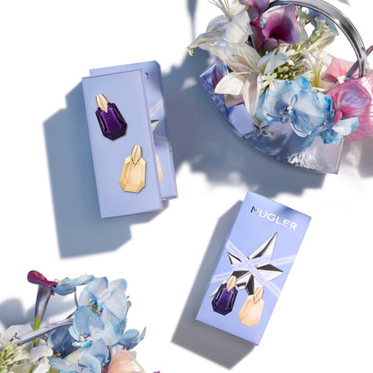 Mugler Alien & Alien Goddess Women's Fragrance Mini Gift Set - Floral & Woody Eau de Parfum, Travel Size, 0.2 Fl Oz Each Avelisse