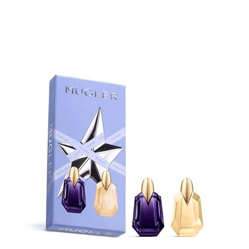 Mugler Alien & Alien Goddess Women's Fragrance Mini Gift Set - Floral & Woody Eau de Parfum, Travel Size, 0.2 Fl Oz Each Avelisse