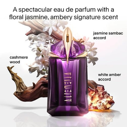 Mugler Alien & Alien Goddess Women's Fragrance Mini Gift Set - Floral & Woody Eau de Parfum, Travel Size, 0.2 Fl Oz Each Avelisse