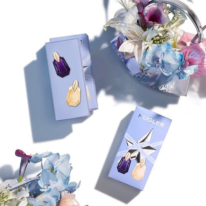 Mugler Alien & Alien Goddess Women's Fragrance Mini Gift Set - Floral & Woody Eau de Parfum, Travel Size, 0.2 Fl Oz Each Avelisse
