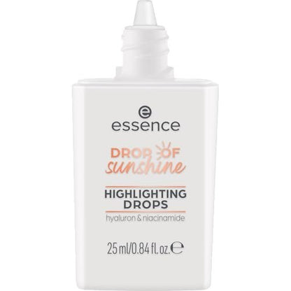 essence Drop of Sunshine Highlighter Drops - Lightweight Buildable Liquid Highlighter for Healthy Glow, Vegan & Cruelty Free