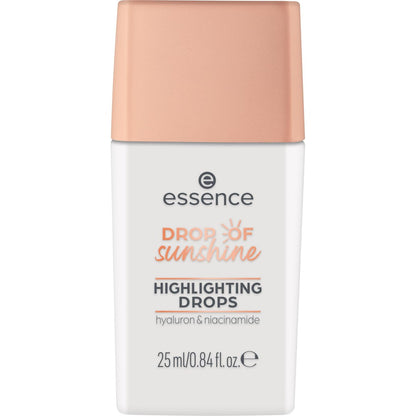 essence Drop of Sunshine Highlighter Drops - Lightweight Buildable Liquid Highlighter for Healthy Glow, Vegan & Cruelty Free