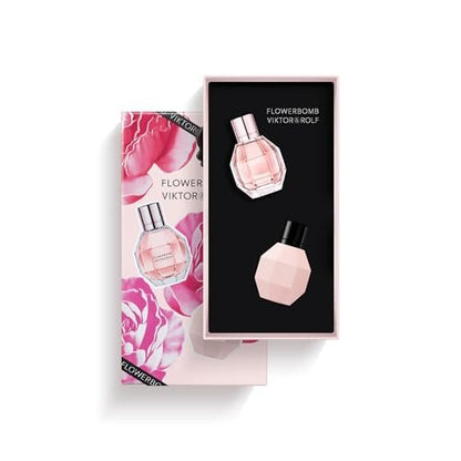Viktor&Rolf Flowerbomb Eau de Parfum & Flowerbomb Extreme Travel Set (0.2 Fl Oz Each) Avelisse