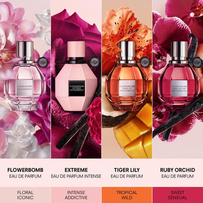 Viktor&Rolf Flowerbomb Eau de Parfum & Flowerbomb Extreme Travel Set (0.2 Fl Oz Each) Avelisse