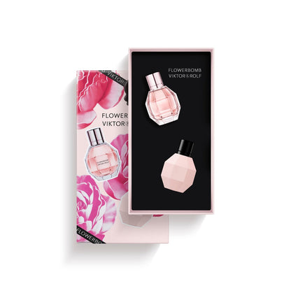 Viktor&Rolf Flowerbomb Eau de Parfum & Flowerbomb Extreme Travel Set (0.2 Fl Oz Each) Avelisse