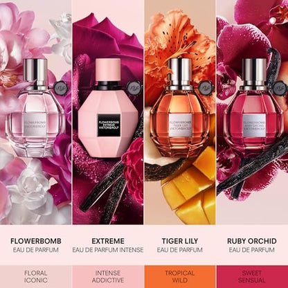 Viktor&Rolf Flowerbomb Eau de Parfum & Flowerbomb Extreme Travel Set (0.2 Fl Oz Each) Avelisse