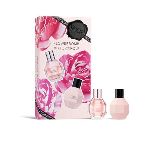 Viktor&Rolf Flowerbomb Eau de Parfum & Flowerbomb Extreme Travel Set (0.2 Fl Oz Each) Avelisse