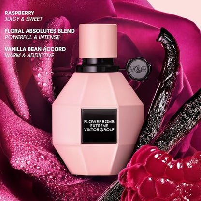 Viktor&Rolf Flowerbomb Eau de Parfum & Flowerbomb Extreme Travel Set (0.2 Fl Oz Each) Avelisse