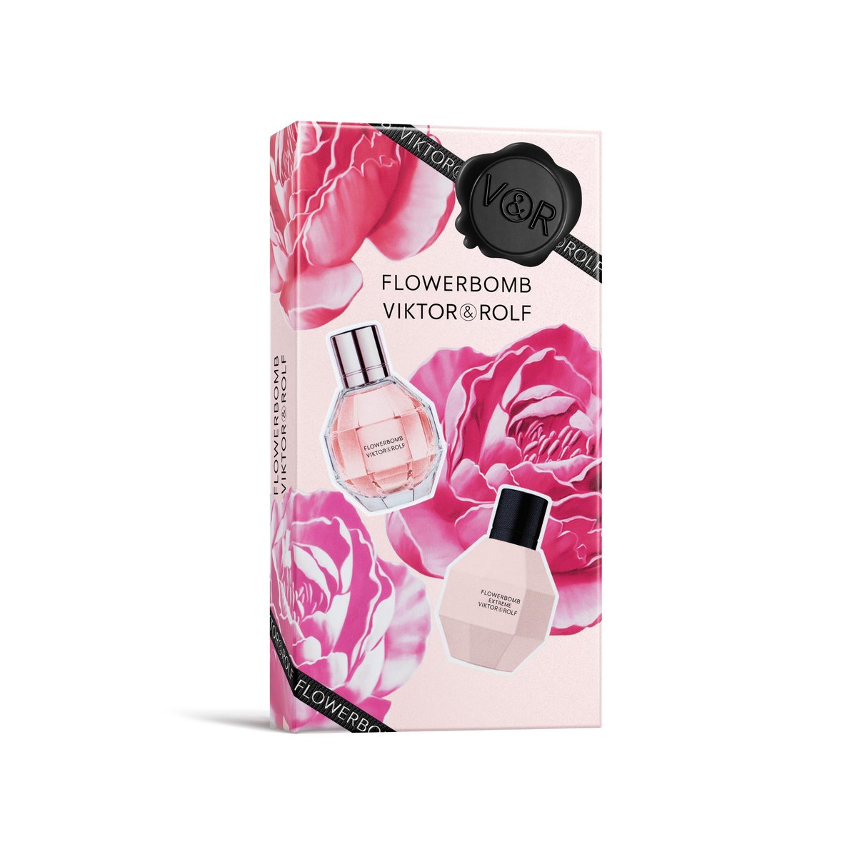 Viktor&Rolf Flowerbomb Eau de Parfum & Flowerbomb Extreme Travel Set (0.2 Fl Oz Each) Avelisse