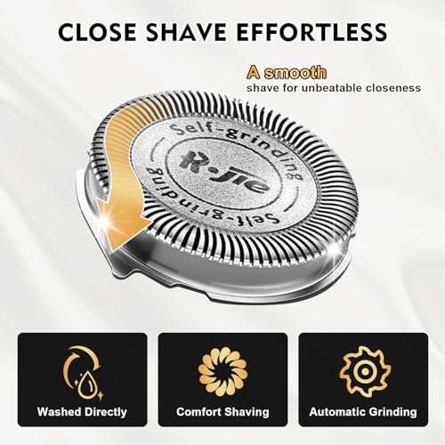 SH30 Replacement Heads for Philips Norelco Shaver Series 3000, 2000, 1000 & S1560 - Compatible with 3800, 3600, 2400 & More Avelisse