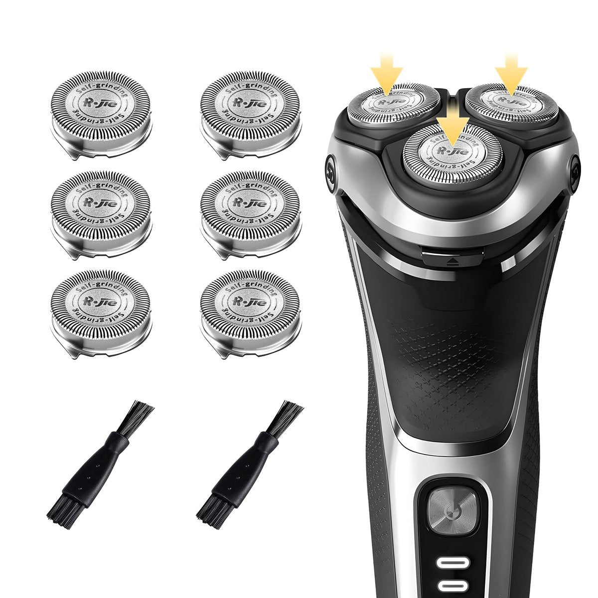 SH30 Replacement Heads for Philips Norelco Shaver Series 3000, 2000, 1000 & S1560 - Compatible with 3800, 3600, 2400 & More Avelisse