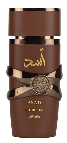Lattafa Asad Bourbon Eau de Parfum for Unisex – 3.4 oz / 100 ml Avelisse