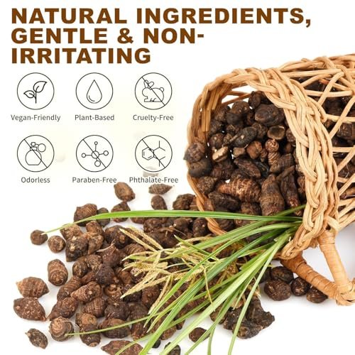 Rulviou Cyperus Rotundus Oil – Natural Hair Removal Oil for Reduced Body Hair Growth, Gentle for All Skin Types, 2 fl oz - görsel 14