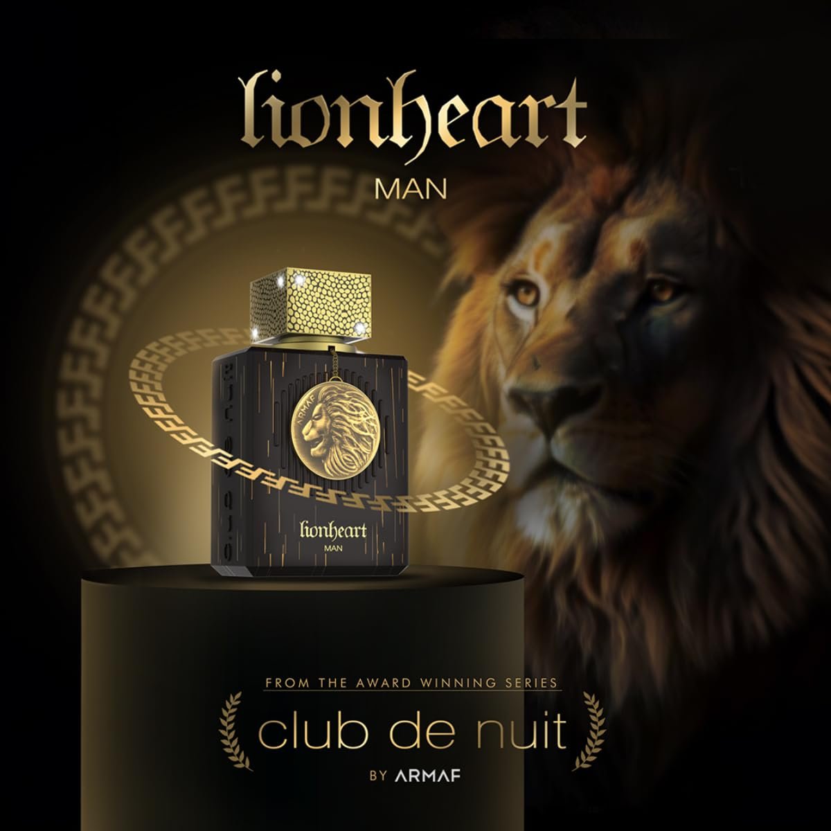 Armaf Club De Nuit Lion Heart Eau de Parfum 3.4 fl oz - Black Avelisse