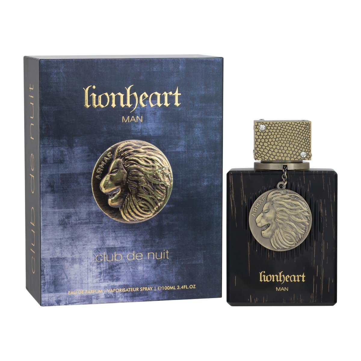 Armaf Club De Nuit Lion Heart Eau de Parfum 3.4 fl oz - Black Avelisse