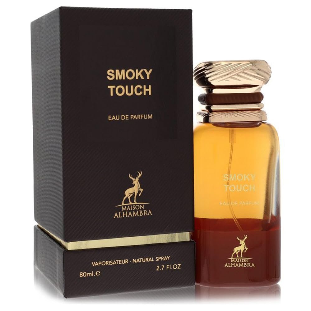 Maison Alhambra Smoky Touch Eau de Parfum – Smoky, Leathery, Amber, Spicy Long-Lasting Unisex Fragrance, 2.7 oz / 80 ml - görsel 1