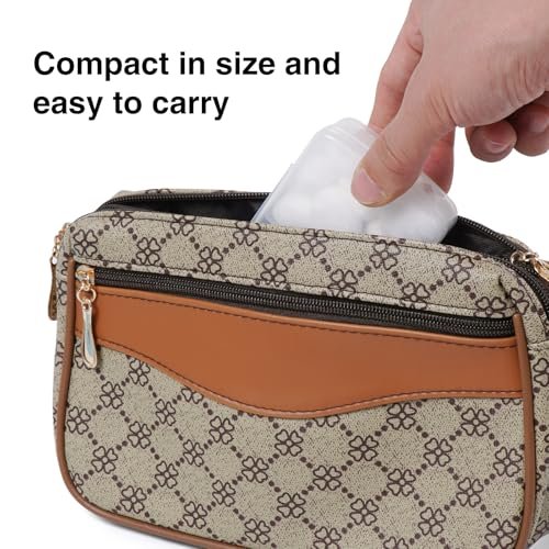 CGR Travel Cotton Swabs Set – 3-Pack Portable Cotton Balls, Rounds & Swabs in Reusable Storage Box - görsel 12