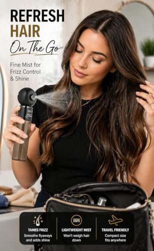 Stylecraft Studio High-Pressure Atomization Cordless Mini Nano Mister - USB-C Rechargeable for Barbers, Salons, and Home Use Avelisse