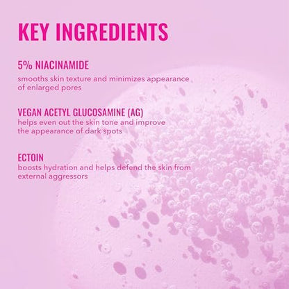 Good Molecules 5% Niacinamide Serum with Ectoin - Ultra Hydrating Pore Minimizer for Face