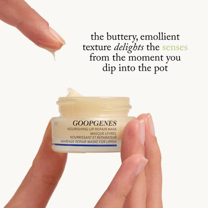 goop Beauty Nourishing Lip Repair Mask – Hydrating Lip Treatment with Ceramides & Vegan Lanolin for Smooth, Plump, Soft Lips (0.3 oz) Avelisse