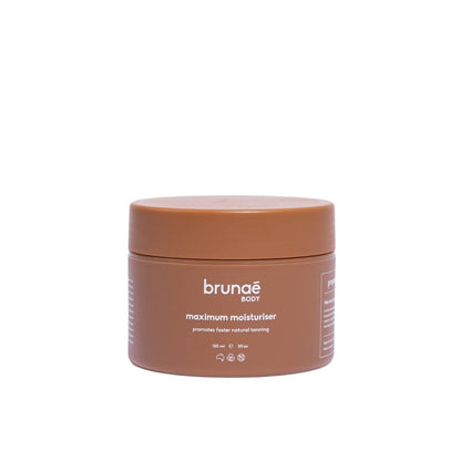 BRUNAE BODY® Maximum Tanning Moisturizer - Pre-Tan Preparation Lotion for Darker & Faster Tan - Hydrating Body Lotion with Jojoba, Avocado & Tamanu Oil - Vegan & Aussie Made Avelisse