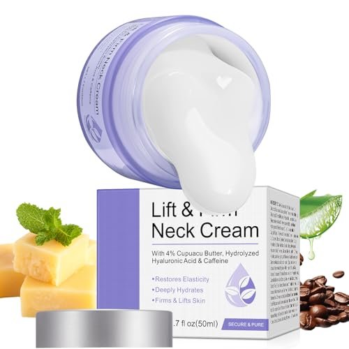 Anti-Aging Neck Cream for Tightening and Firming – WHLH & WELL-BEING Neck Cream for Wrinkles and Sagging Skin, 1.7 Fl Oz - görsel 6