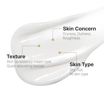 FARMSTAY Black Snail & Peptide 9 Perfect Cream - Snail Mucin Moisturizer for Glowing, Elastic Skin - Anti-Aging & Barrier Repair - 1.85 Fl Oz Avelisse