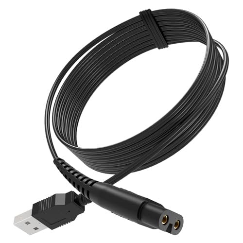 BOEEA USB Charging Cable Cord for oneisall Low Noise Dog Clippers Model RFC-676 - Replacement Charger for Rechargeable Pet Shaver Avelisse
