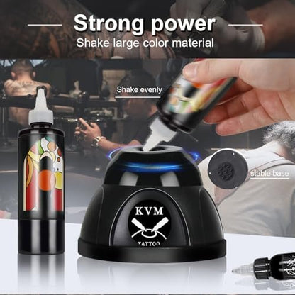 Mini Vortex Mixer for Tattoo Ink, Pigment, Nail Polish, and Adhesives – Powerful Swirl Shake Mixer Avelisse