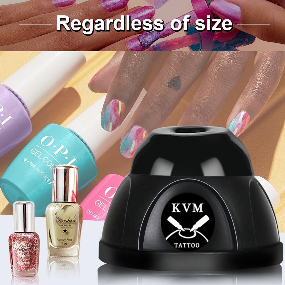 Mini Vortex Mixer for Tattoo Ink, Pigment, Nail Polish, and Adhesives – Powerful Swirl Shake Mixer Avelisse