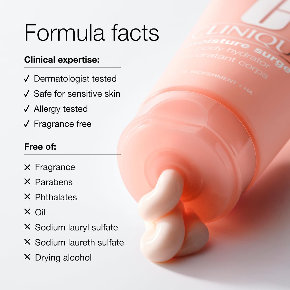 Clinique Moisture Surge Body Hydrator Lotion with Aloe Bioferment, Hyaluronic Acid & Glycerin - 6.7 Fl Oz Avelisse