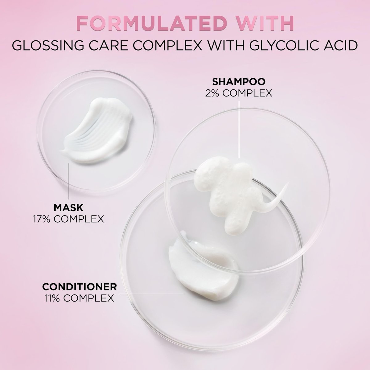 L'Oreal Paris EverPure Glossing Sulfate Free Shampoo and Conditioner Set with Glycolic Acid for Lasting Shine and Smoothness, Dull, Dry Hair, 6.8 Fl Oz Each Avelisse