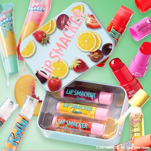 Lip Smacker Biggy Lip Balm - Strawberry: Nostalgic Ultra-Moisturizing Glossy Balm - görsel 6